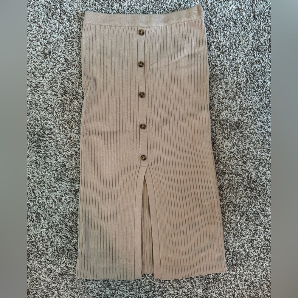 Tan skirt